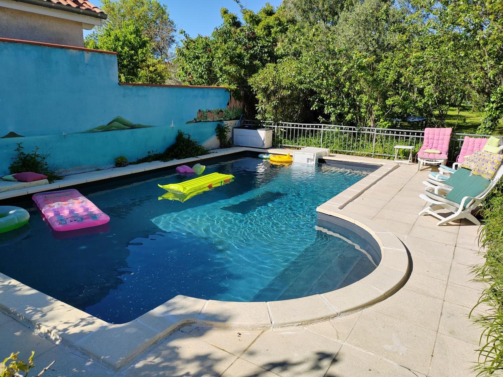 80 M2 Independant 4 Personnes Direct Gare Ou Aeroport Jardin Piscine Apartment Toulouse Exterior foto